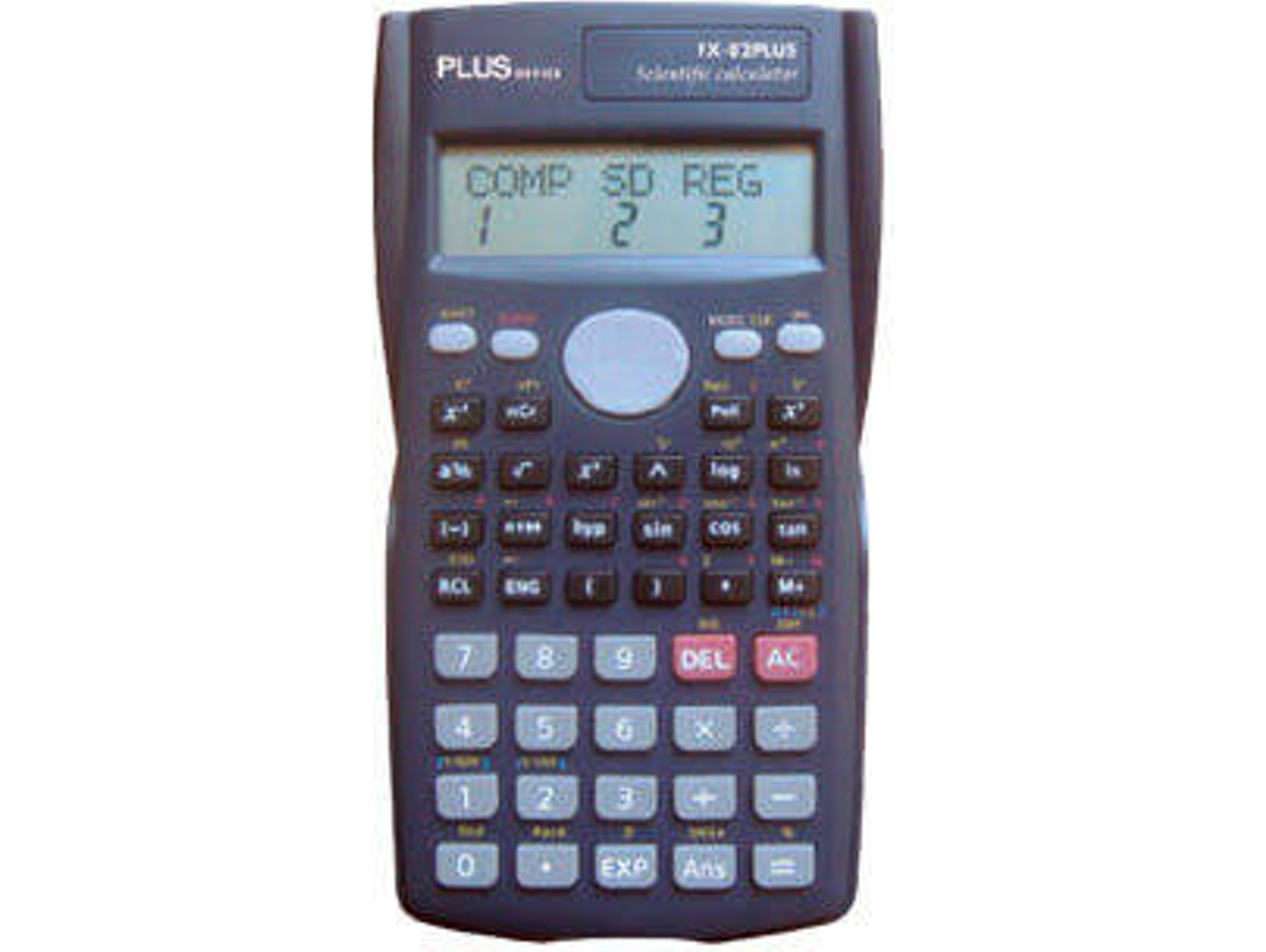 Calculadora Científica PLUS FX-82 Negro (12 dígitos)