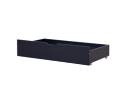 Cajón de la cama BELIANI Rumilly de Madera de pino Azul 58x97x20