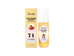 Perfume corporal de caramelo con una fragancia ligera.
