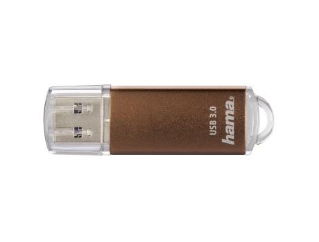 Unidad de memoria USB Hama Laeta 64Gb Usb tipo A 3.2 Gen 1 3.1 Gen 1 Marrón