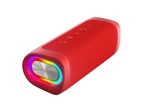 Altavoz Bluetooth Mini MOROROR(Rojo - Autonomía: Hasta 8 horas - Alcance: Hasta 20 m)