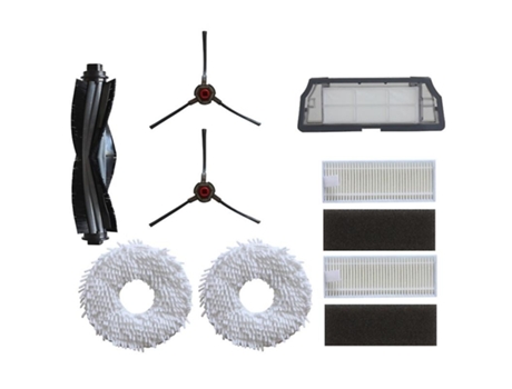 Para aspirador de pó ecovacs deebot n9+ com filtro de escova principal lateral