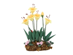 Ats-mini Maceta De Resina Para Muñecas 1:12, Accesorio Y Decoración De Casa De Muñecas, Planta Artificial En Miniatura