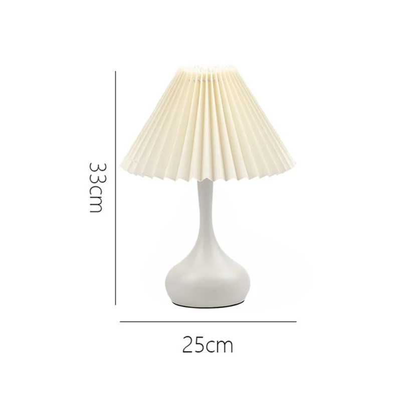 Lámpara de mesa plegable estilo nórdico (pequeña, blanca, tricolor), 5 V USB 220 V