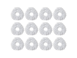 12pcs mop pano para narwal t10 robô peças de varrer esfregonas de microfibra