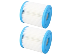 Cartucho de filtro para piscina tipo H para bomba 29007e (2 unidades)