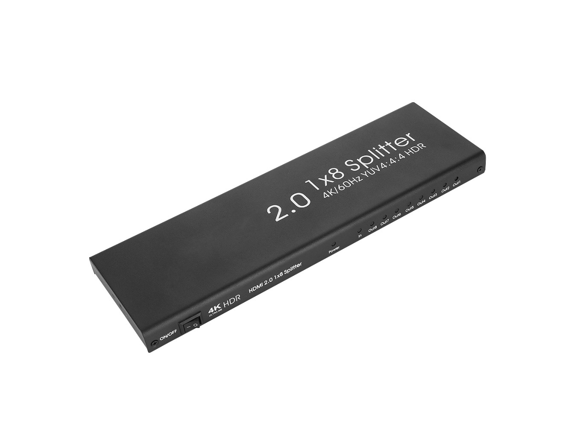 Conmutador HDMI 2.0 (3D, Ultra HD 1x8)