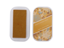 Tinta Para Sellos Metálicos Grandes Y Coloridos, Manualidades Diy, Agenda, Almohadilla De Tinta, Cohete, Oro Rojo
