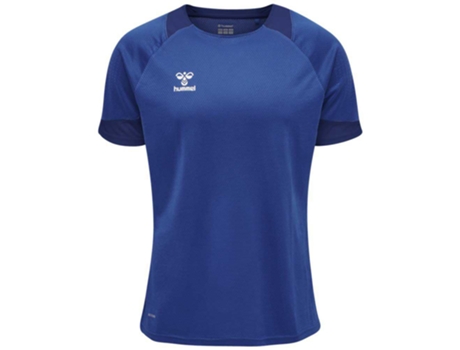 Camiseta de Hombre para Fútbol HUMMEL Lead Poly Azul (M)