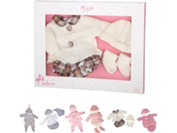 Ropa para Muñecas ARIAS Ropa Reborns 45 cm 4 Modelos Surtidos (41,5 x 4 x 32,5 cm)