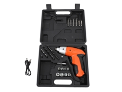 Juego de destornilladores eléctricos portátiles de 3,6 V con 45 puntas y 180 rpm
