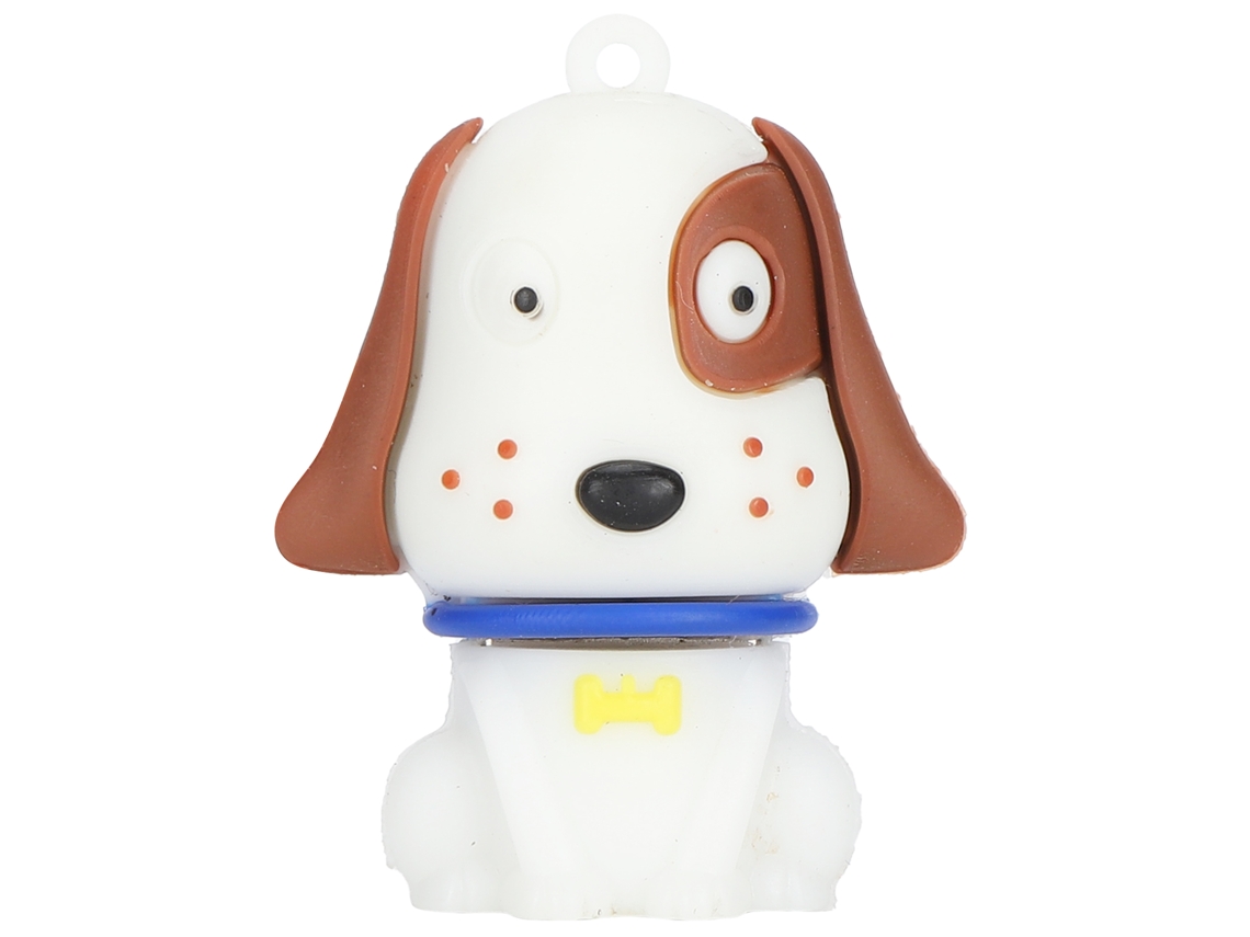 Pendrive Usb De Forma De Perro Cute Con Puntos Negro Y Blanco Almacenamiento Portátil 64gb