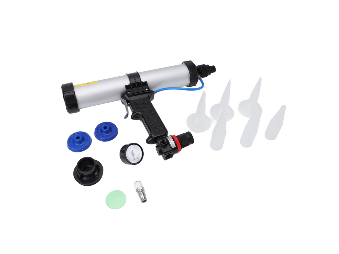 Herramienta neumática para calafatear aluminio (400 ml) para decoración del hogar