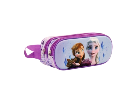 Frozen 2 Admiration Estuche Portatodo 3D Doble, Malva