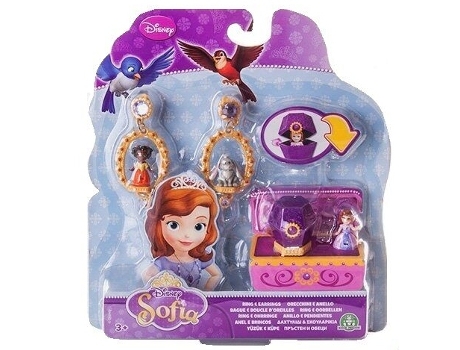 Pendientes y Anillo Princesa Sofia Disney GIOCHI PREZIOSI