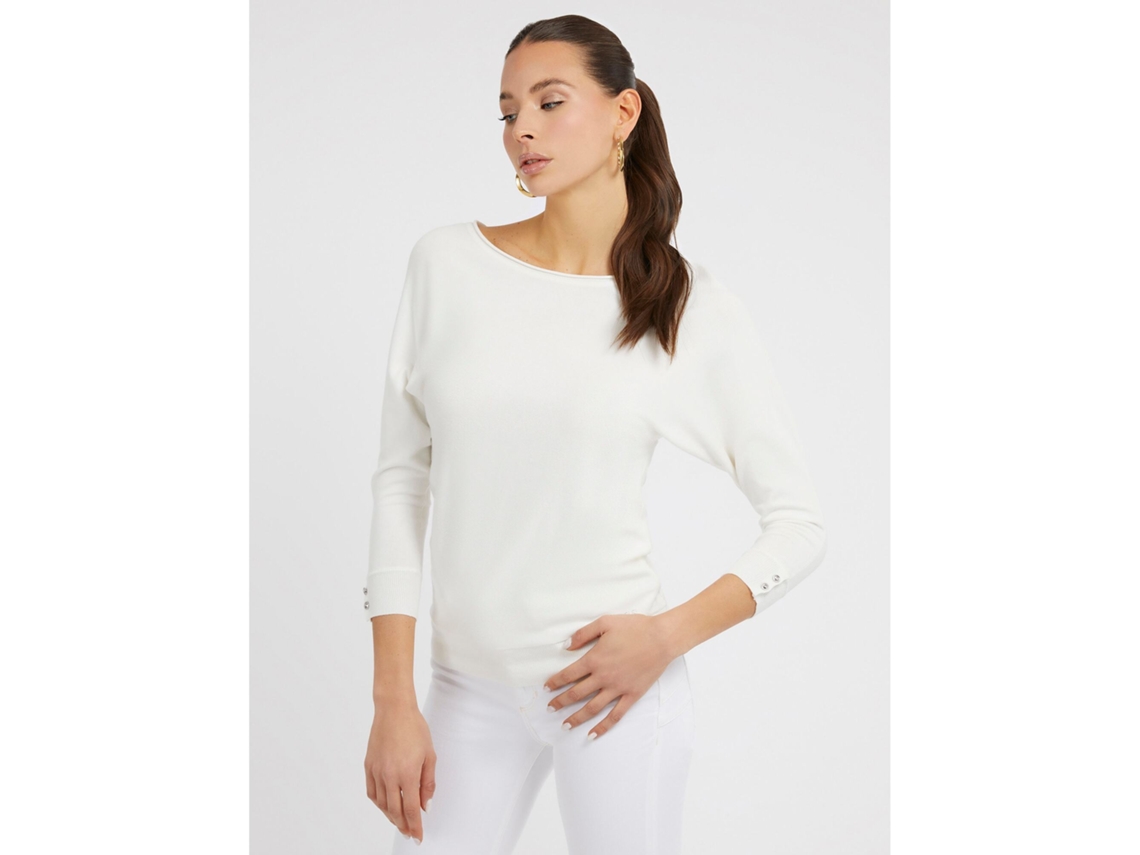 Camiseta guess on sale mujer blanca