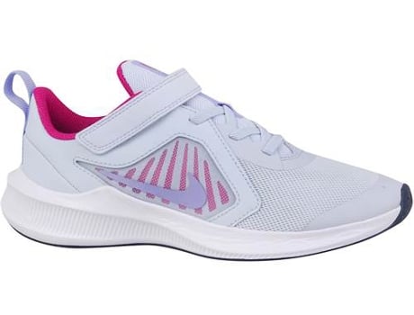 Zapatillas Deportivas NIKE Downshifter 10 Niños (Blanco -Material Sintético -28,5)