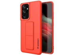 Carcasa Samsung Galaxy S21 Ultra 5G LMOBILE Silicona 19 Rojo
