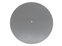 Alfombrilla Antiestática Acrílica De 12 Pulgadas Para Tocadiscos De Vinilo Con Reducción De Ruido Y Calidad De Sonido Mejorada.
