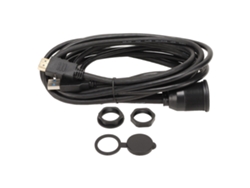 Cable De Extensión De Montaje Empotrado Con Dos Puertos Usb 3.0 E Interfaz Hdmi Para Coche