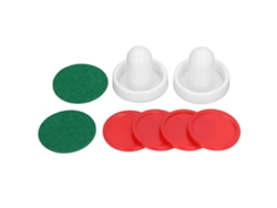 8pcs Acessórios De Air Hockeys 60mm Com Discos E Pastilhas De Alta Resistência