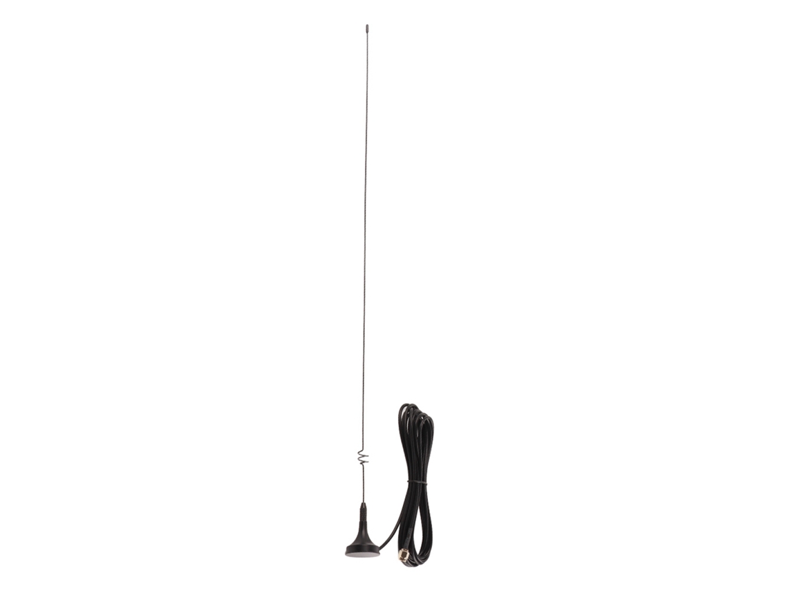 Antena Para Vehículos Con Base Magnética, Doble Banda Vhf Uhf Ut-108, Conector Sma Macho.