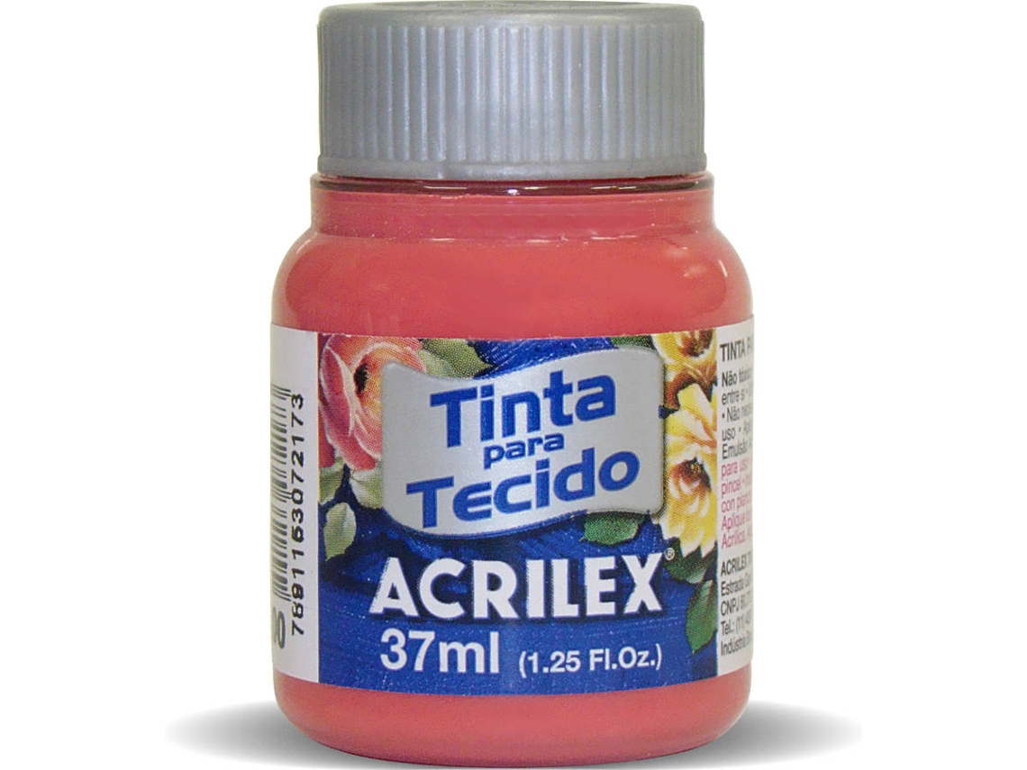 Tinta de Tela Mate Acrilex Rojo Bebé (04140/800 37ml)