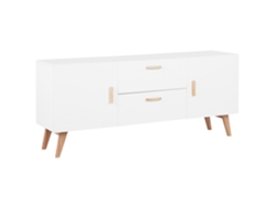 Aparador BELIANI Meet de MDF Blanco 160x42x70