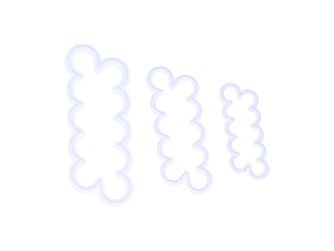3 moldes para decorar pasteles con forma de rosa, herramientas de repostería, accesorios para pasteles blancos