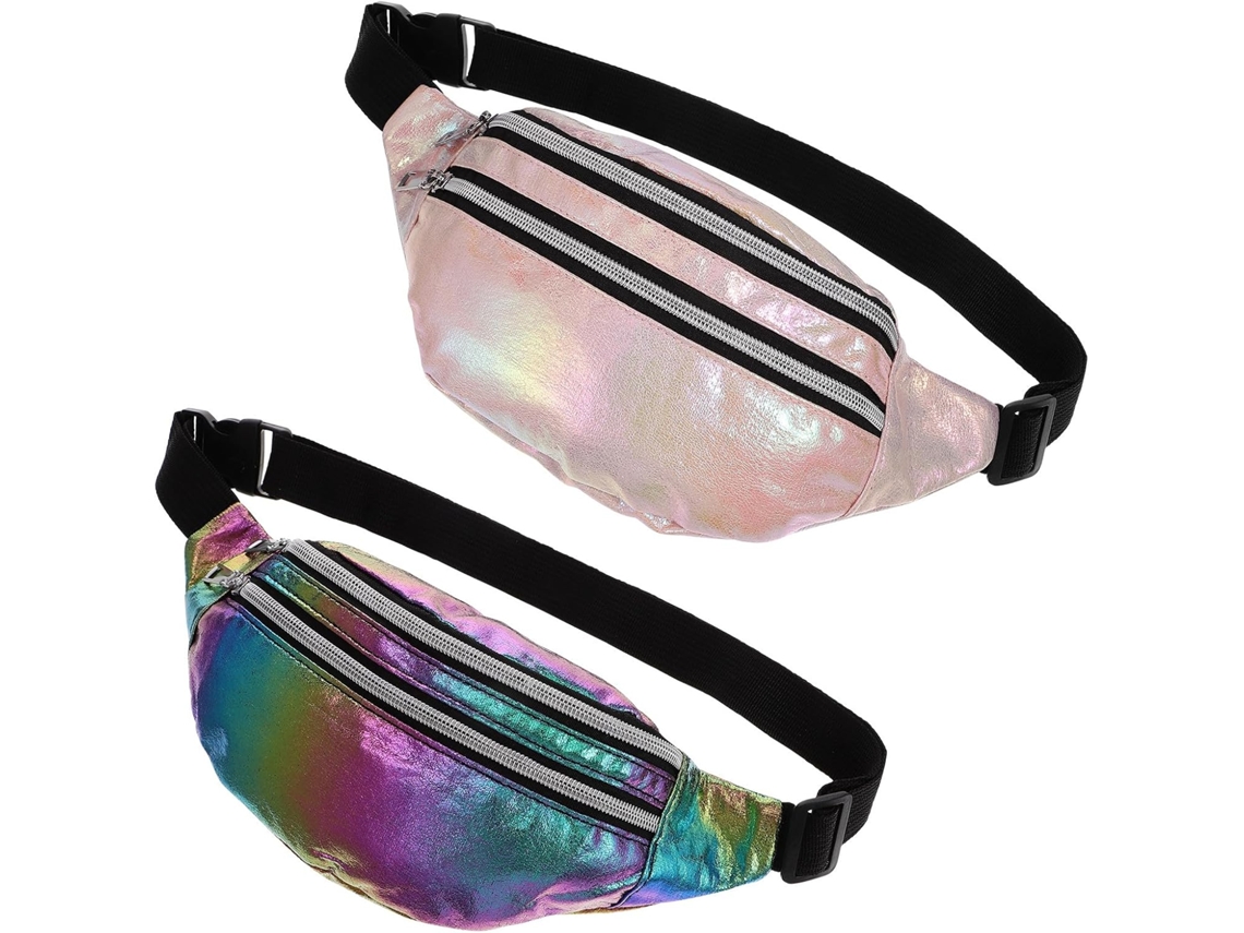 De 2 Riñoneras De Tela Oxford Con Correas Para Los Hombros Y Cinturones Para Mujer - Decorativas
