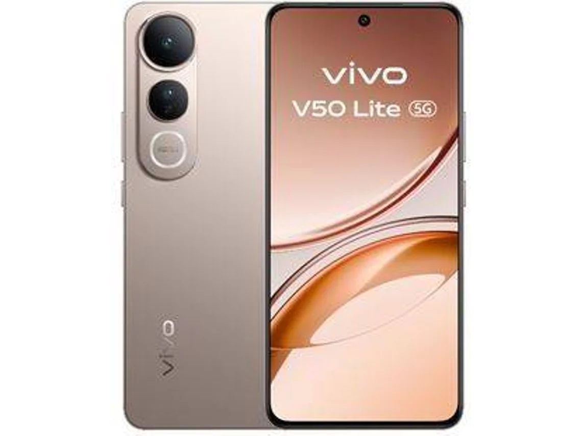 Smartphone VIVO V50 Lite 5G (6.77" - 8 GB -  256 GB - Dorado Titanio)