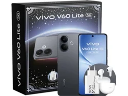 Bundle Smartphone VIVO V60 Lite 5G (6.77'' - 8 GB - 256 GB - Negro)