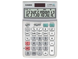 Calculadora Básica CASIO JF-120 ECO Gris (12 dígitos)