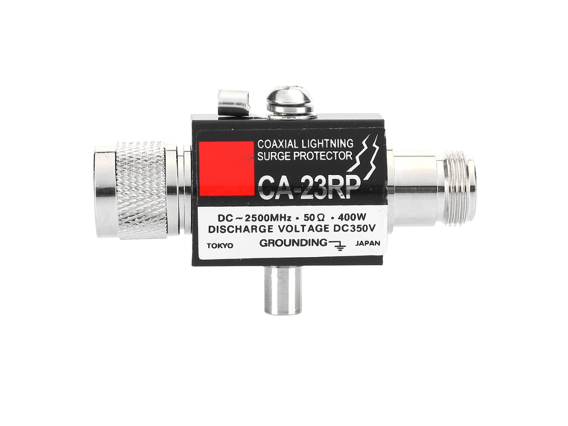 Protector contra sobretensiones de antena (protección de cable coaxial)