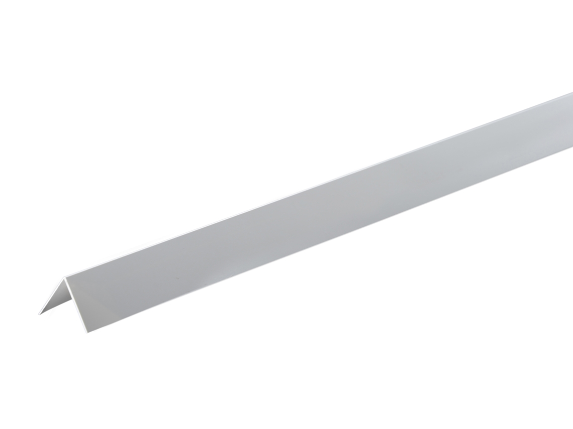 Perfil de Esquina en Plástico en Rollo Blanco 2,5 X 2,5 X 260 Cm Por Pieza WOVAR