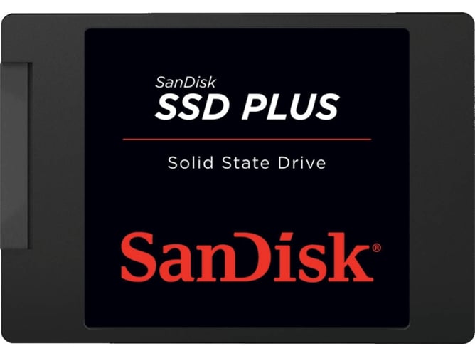 Disco SSD Interno SANDISK Plus (240 GB - SATA - 530 MB/s)