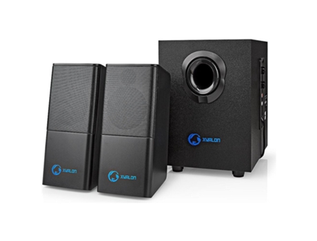 Set De Altavoces 2.1 11W Jack 3.5Mm Usb Para Gaming Gspr10021Bk NEDIS