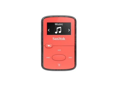 Reproductor MP4 SANDISK SDMX26-008G-E46R (Rojo - 8 GB)