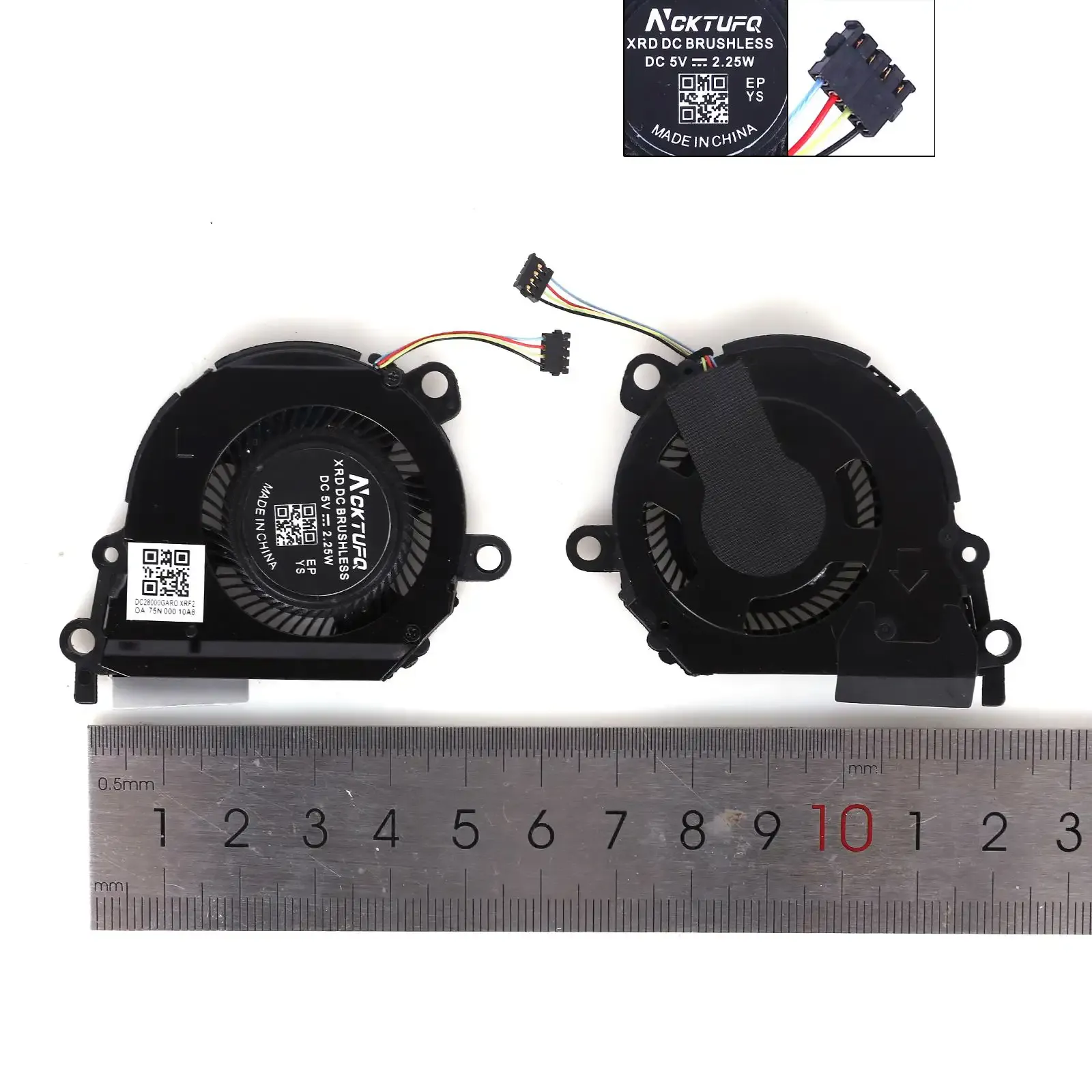 Ventilador de CPU compatible con portátil HP 13 Spectre X360 L04886-001