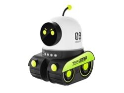 Luz nocturna recargable para bebé, proyector de estrellas con 12 películas, regalo de Navidad para niños, robot luminoso Truyuety