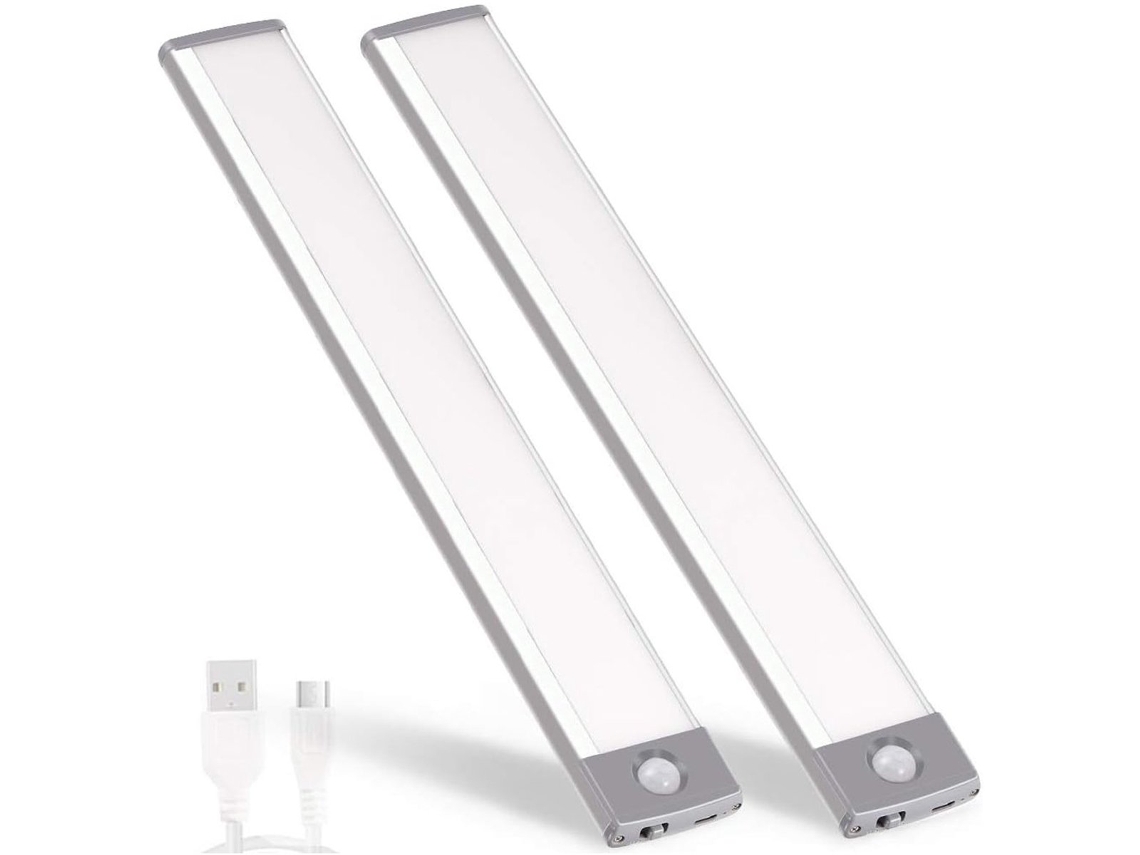 2 Cintas Led Inalámbricas C Sensor P Iluminación Gabinete Escalera Cocina