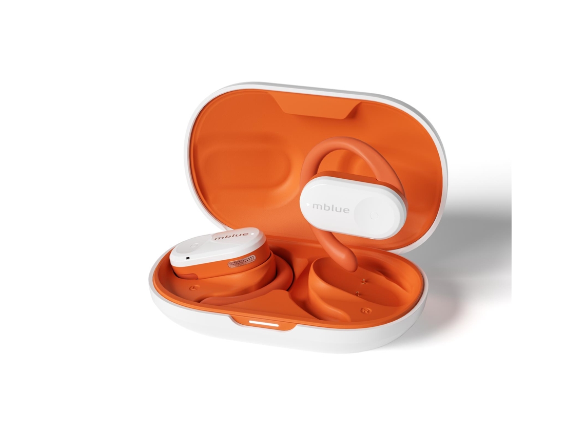 Auriculares Inalámbricos Mblue H01 Bt 5.4 Con Cancelación De Ruido Y Gancho Para La Oreja, Ideales Para Deportes, Ios Y Android.