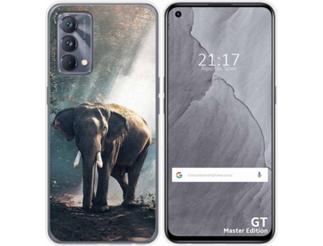 Carcasa Realme GT Master Edition TUMUNDOSMARTPHONE Elefante Multicolor