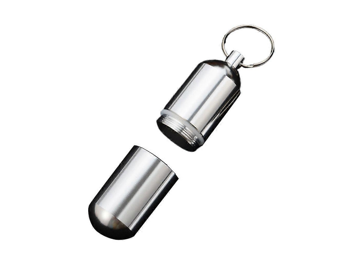 Contenedor de medicamentos impermeable, botella sellada, pastillero, depósito de pastillas, lata