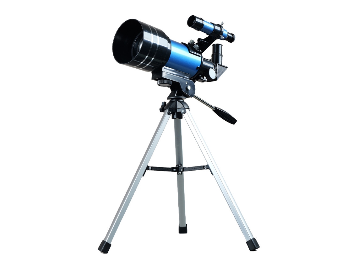Telescopio Astronómico, Distancia Focal De 300 Mm, Adecuado Para Que Niños Y Principiantes Observen El Cielo Estrellado (azul) Cuich