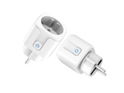 2pcs Enchufe Inteligente Wifi 16a 3520w Con Control Remoto Y Medidor De Energía