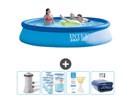 Piscina Insuflável INTEX 28142GN-CB86 (7290 L - 396x84cm)