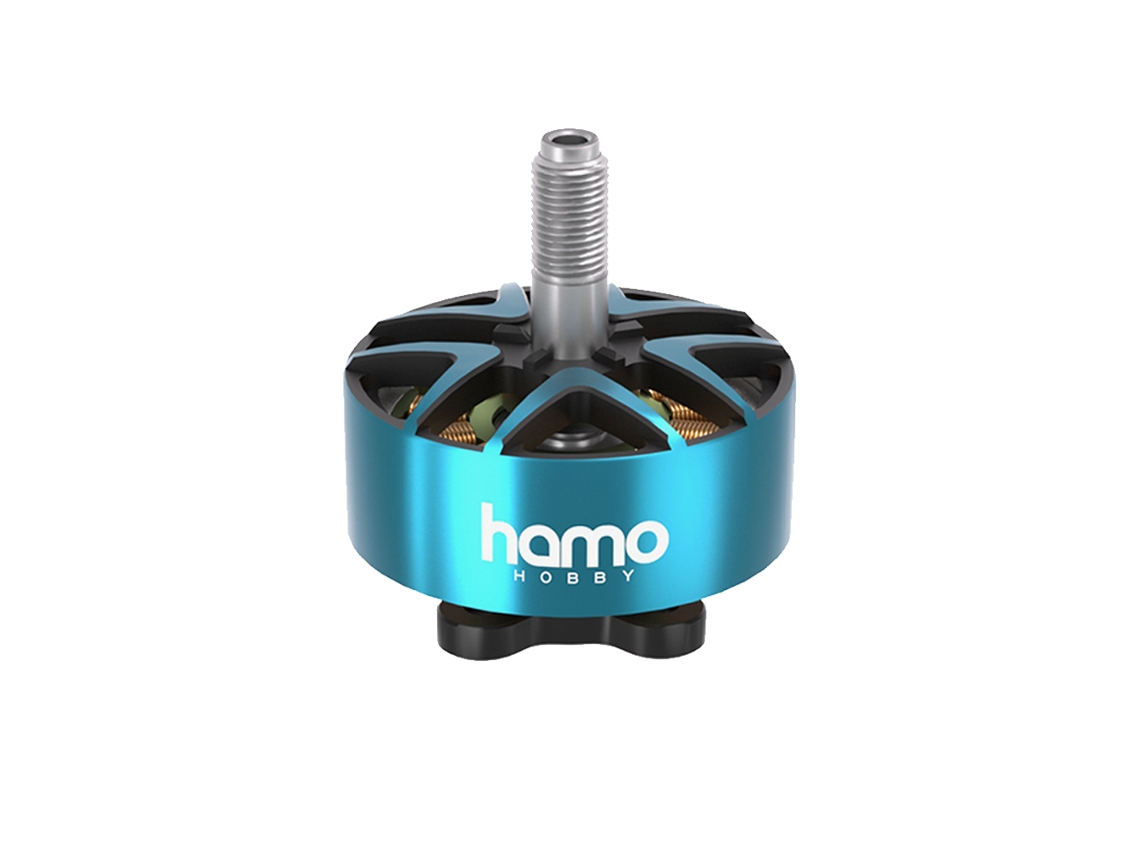 Motor sin escobillas Hamo Hobby 2306 de 1750 kV/1950 kV para drones de carreras FPV