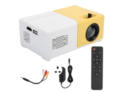 Proyector de vídeo LED portátil de 1080p con control remoto