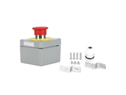 Caja de control con interruptor de parada de emergencia IP66